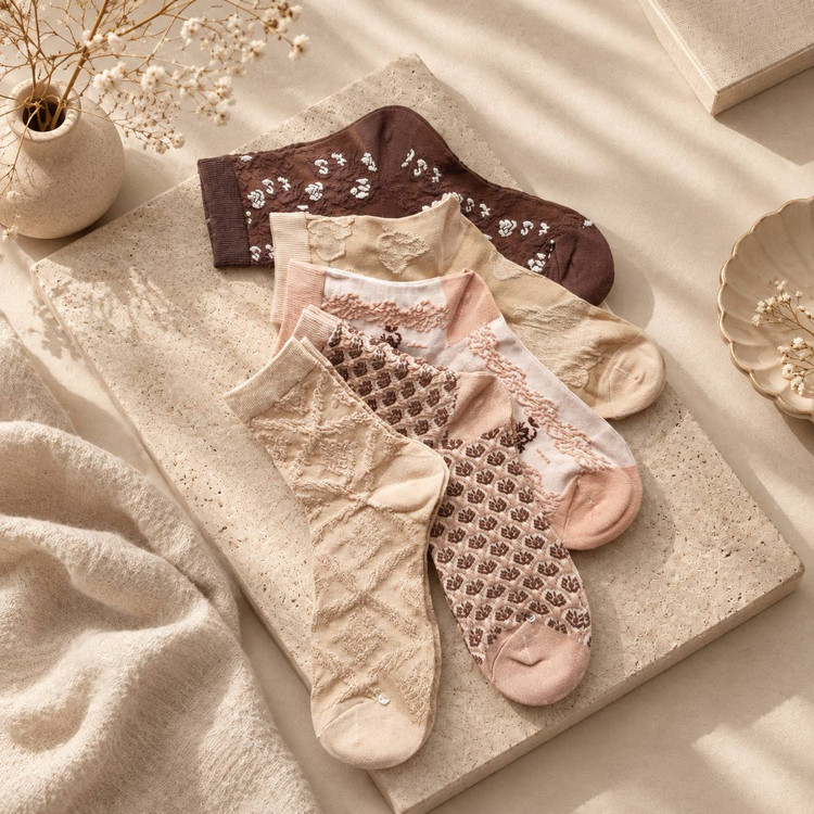 جوراب زنانه نیم ساق