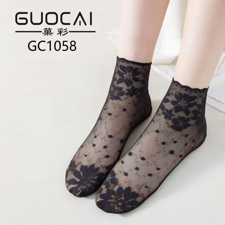 جوراب زنانه نیم ساق GHOCAI